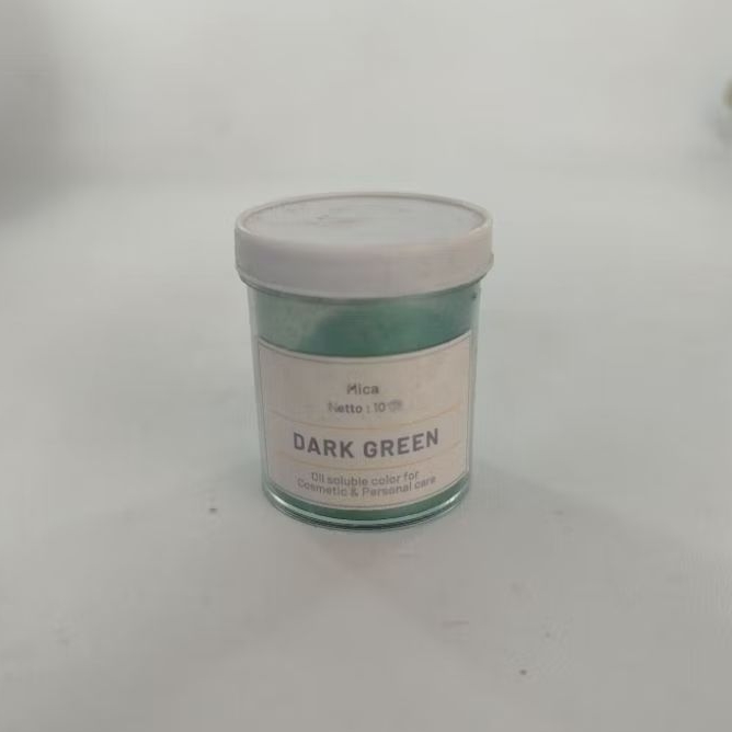 

Mica color Dark Green Preloved Sisa Pembuatan Sabun