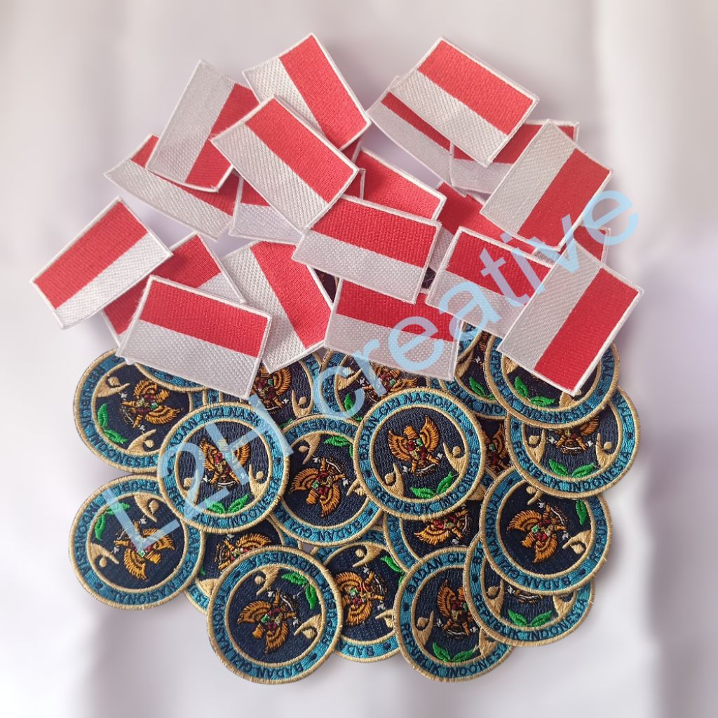 badge logo bordir BGN badan gizi nasional SPPG