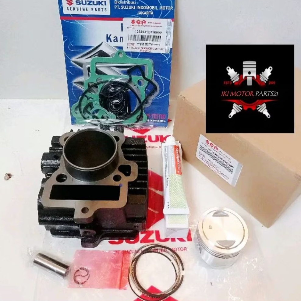 BLOK SEHER LENGKAP SUZUKI SHOGUN 110 R/SHOGUN KEBO 110