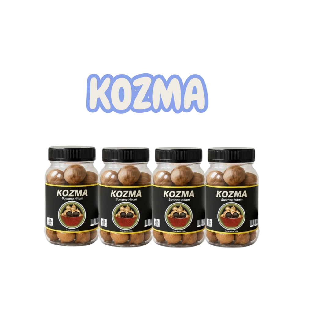 

MS KOZMA Black Garlic Premium Bawang Putih Tunggal Herbal Fermentasi 400ml