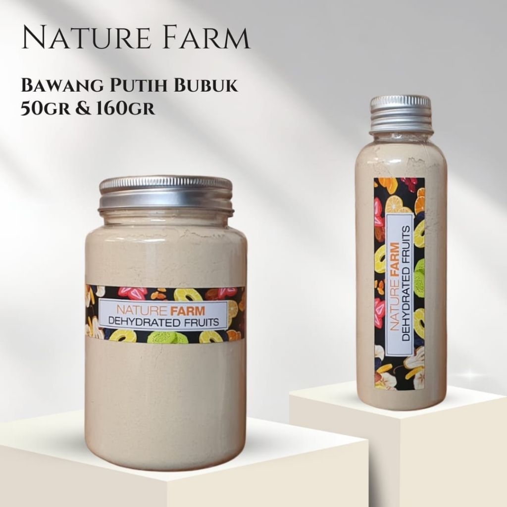 

Nature Farm Premium Bawang Putih Bubuk 50gr 160gr Garlic Powder