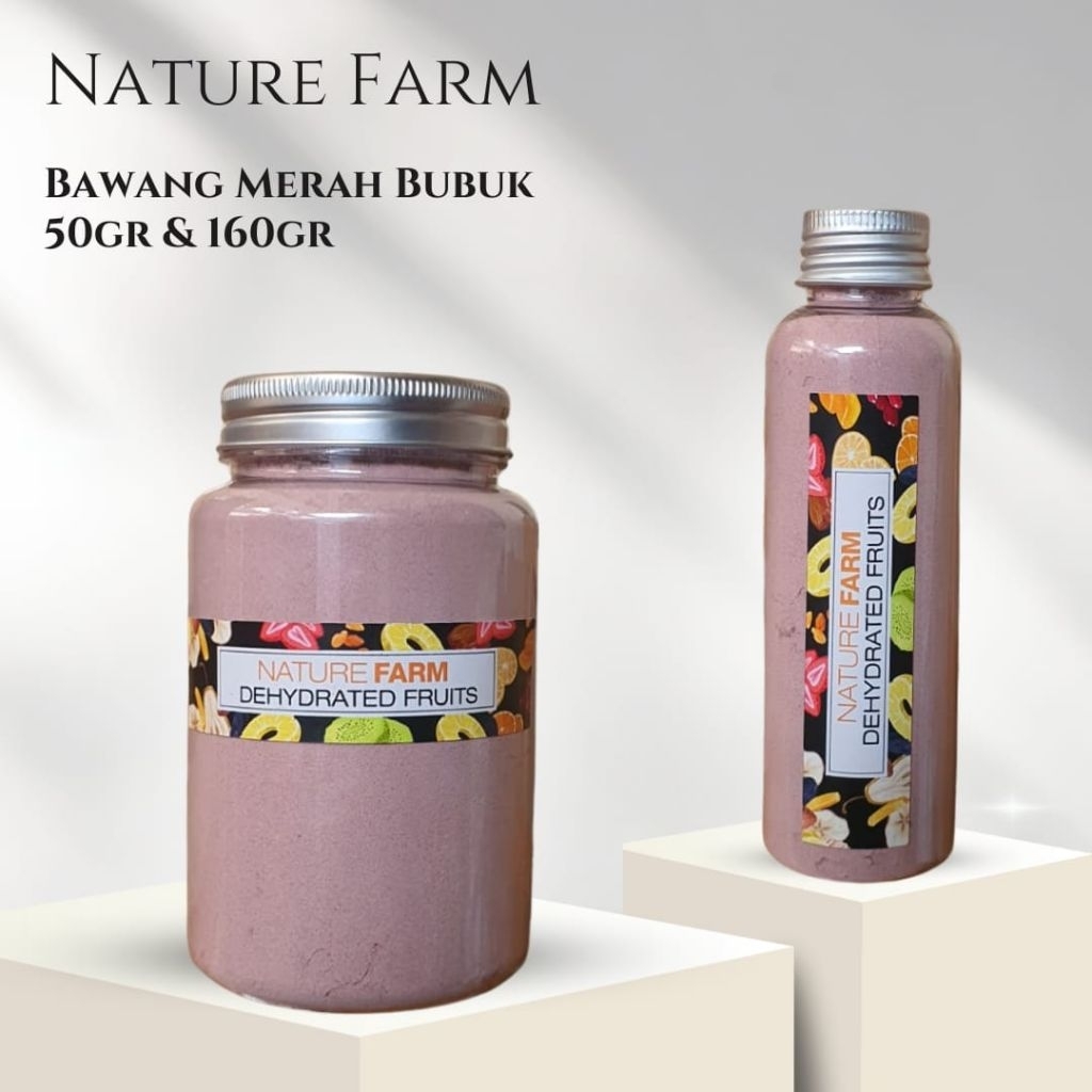 

Nature Farm Premium Bawang Merah Bubuk 50gr 160gr