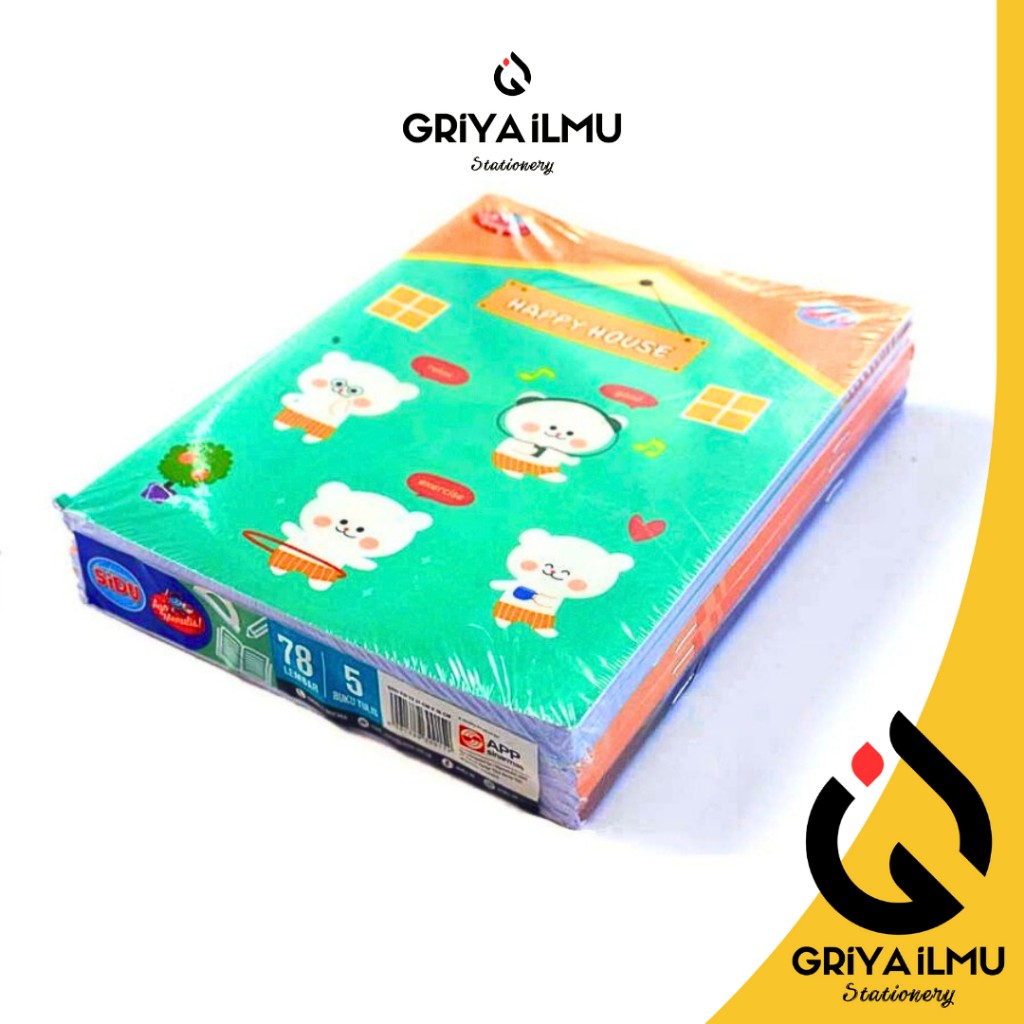 

Buku Tulis SIDU A5 78 Lembar (0014503)