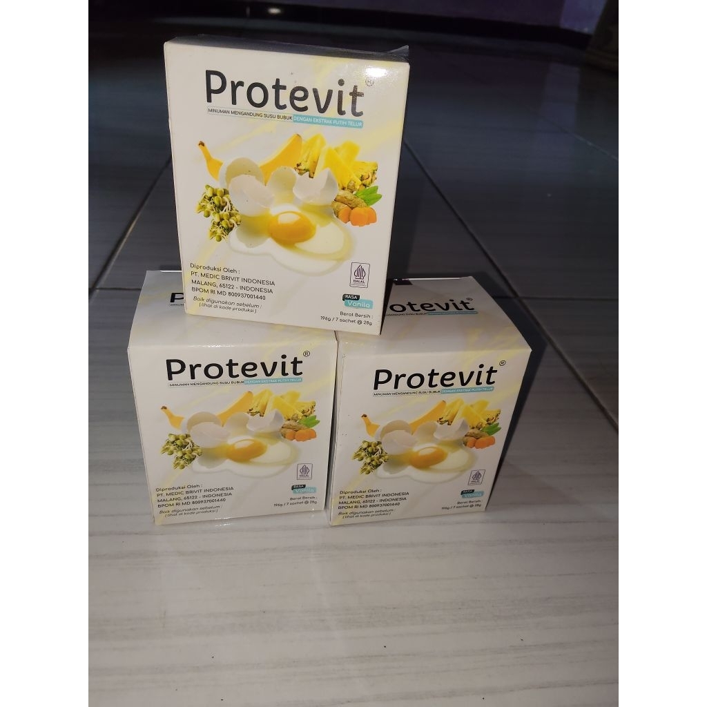 preloved PROTEVIT SUSU BUBUK DENGAN EKSTRAK PUTIH TELUR