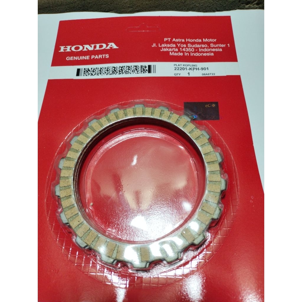 Kampas Plat pelat Kopling Karisma . ORI. 22201-KPH-901