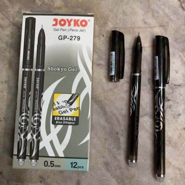 

Pulpen Hapus Joyko Shokyo Gel / SHokyo Gel Pen GP - 279 Hitam
