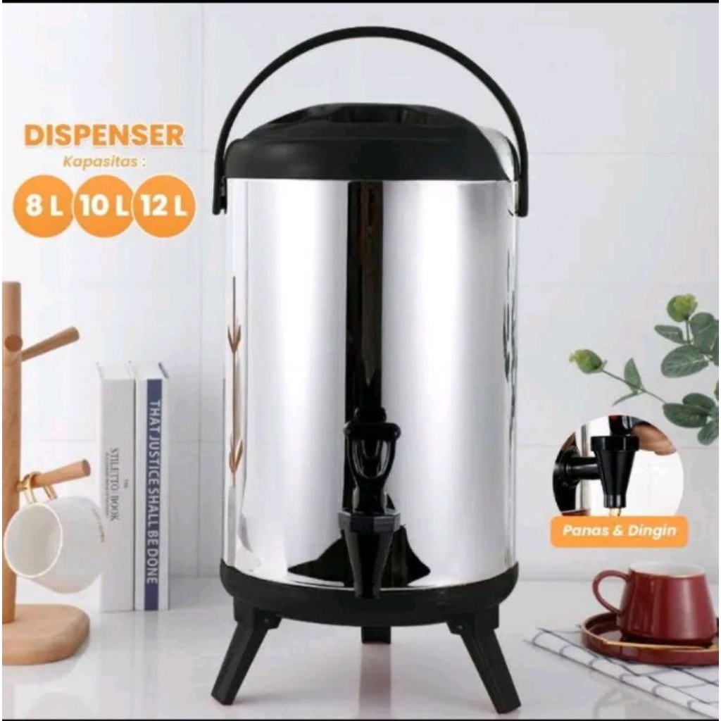 N5 Wadah air Minum Air Minum Kran Milk Tea Dispenser Air Dispenser Air Stainless