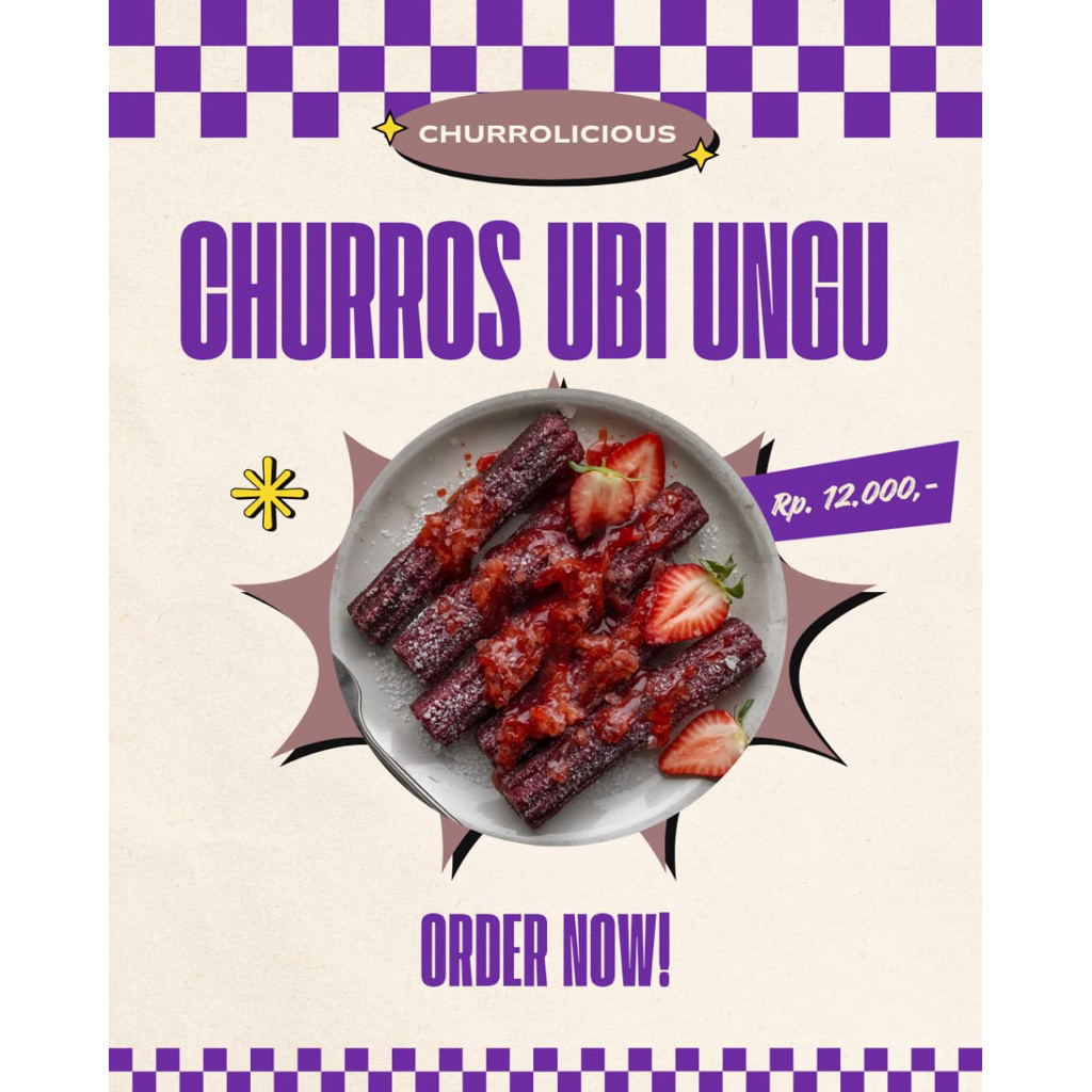 

CHURROS UBI UNGU FROZEN FOOD