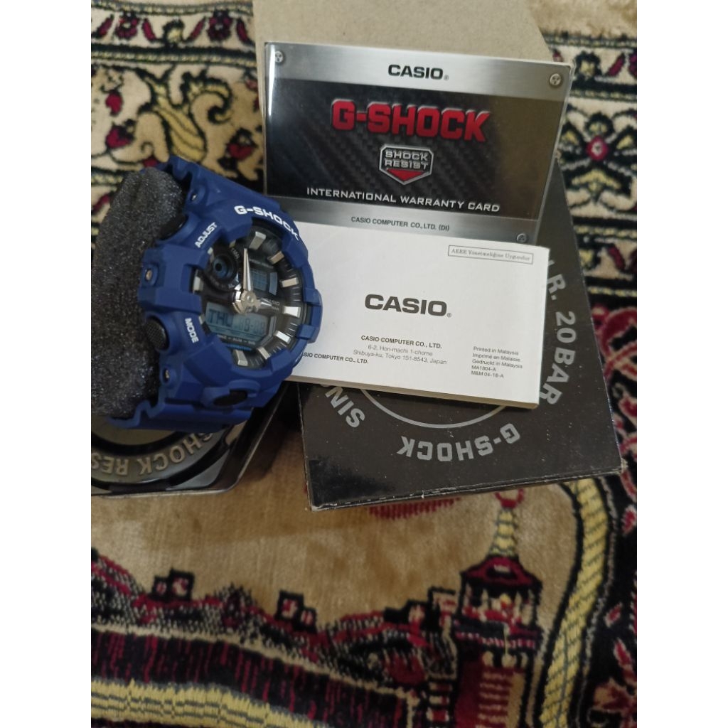 Jam Tangan merk G-shock Casio original model 5522