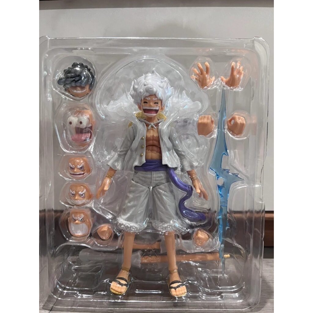 action figure shf one piece luffy gear 5