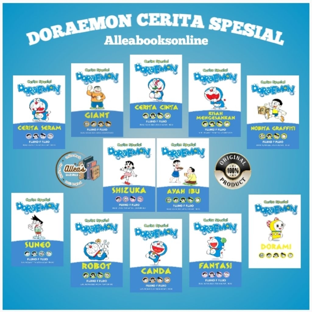 Komik - Doraemon Cerita spesial - Complete - Fujiko F Fujio Original resmi (Indonesia)