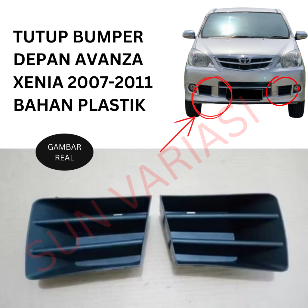 Tutup Bemper Bumper Depan Avanza Xenia 2007 2008 2009 2010 2011