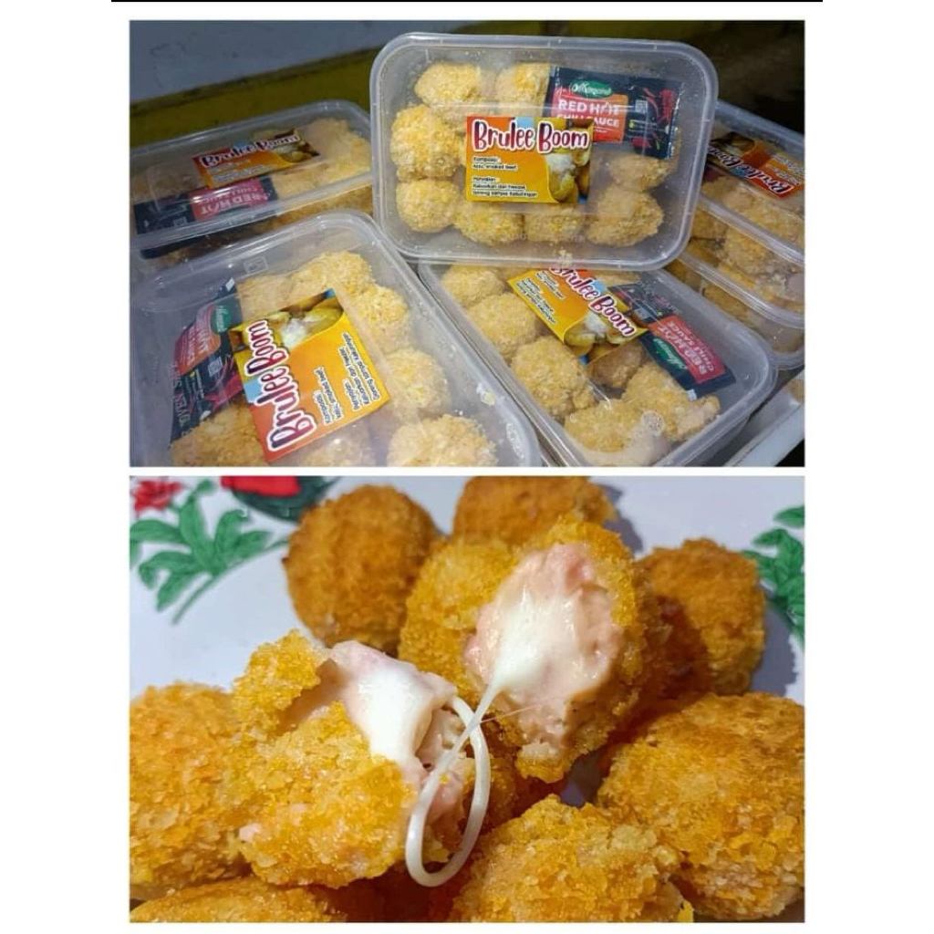 

BRULEE BOOM MOZARELLA bola-bola keju mozarela lumer by yukning