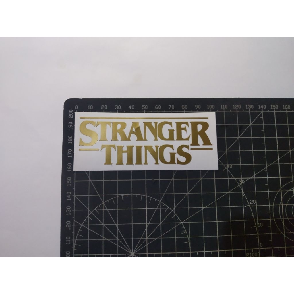 

stiker cutting stranger things