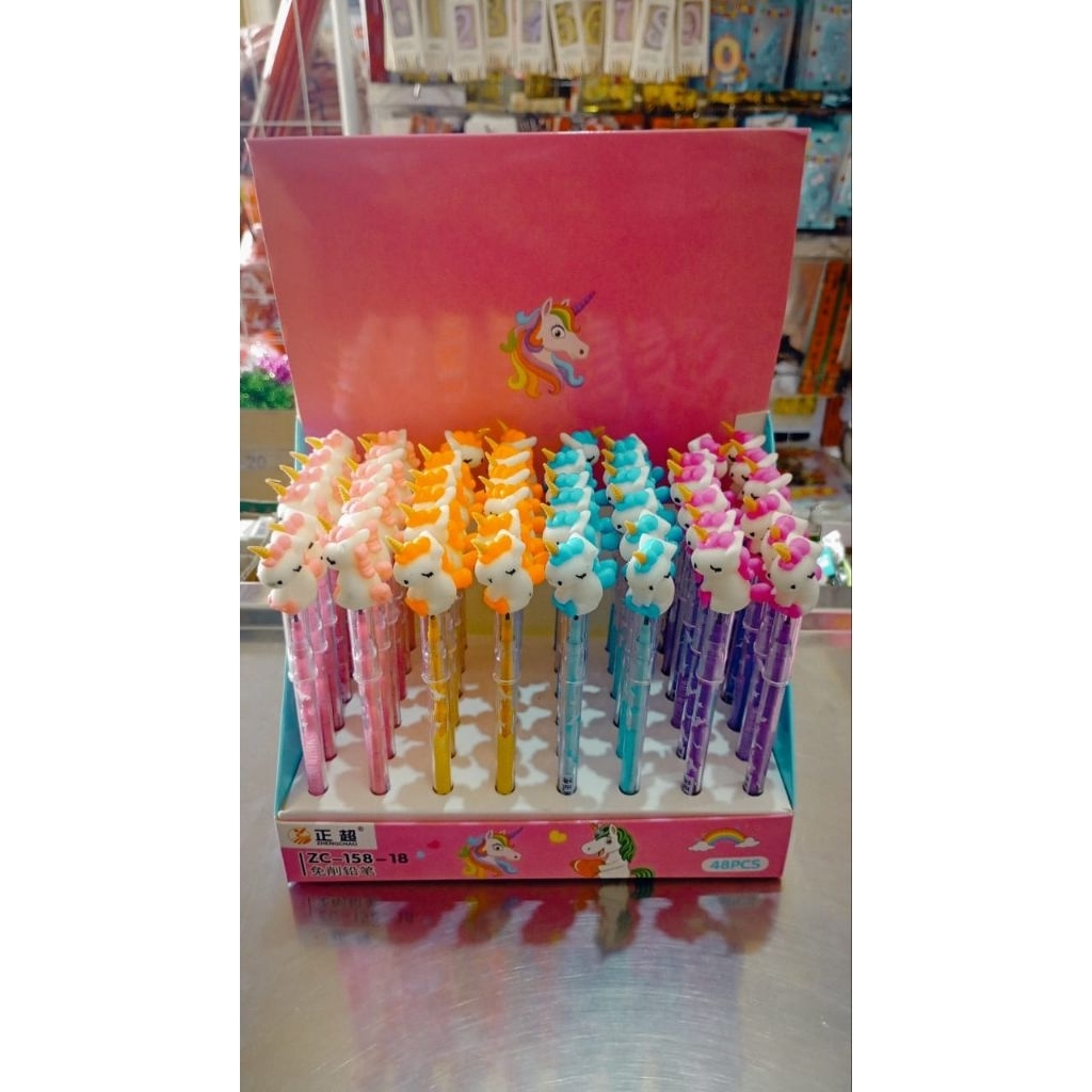 (1pcs)Pensil Bensia susun/ pensil bensia Lantu/pensil bensia susun lucu