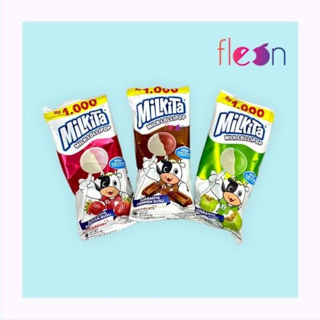 

Milkita Permen susu Lollipop renceng isi 30 ( 1 pack isi 30 Biji )