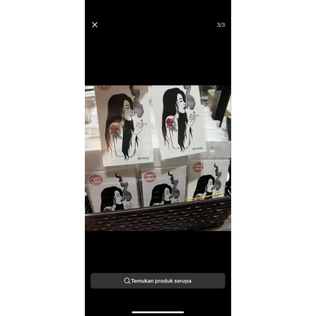 beli 2 gratis 1tatto temporery model cewek smok yolay