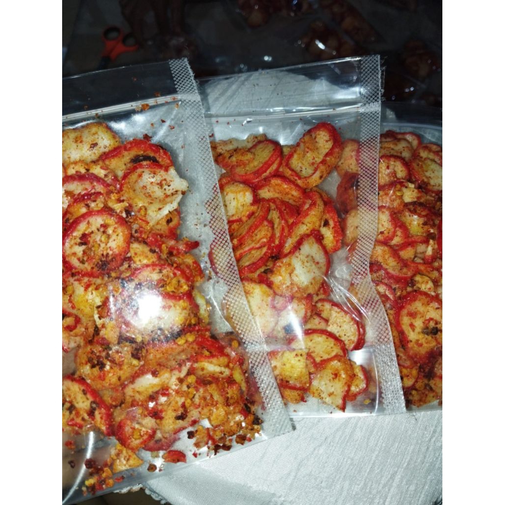 

Kerupuk seblak mantap