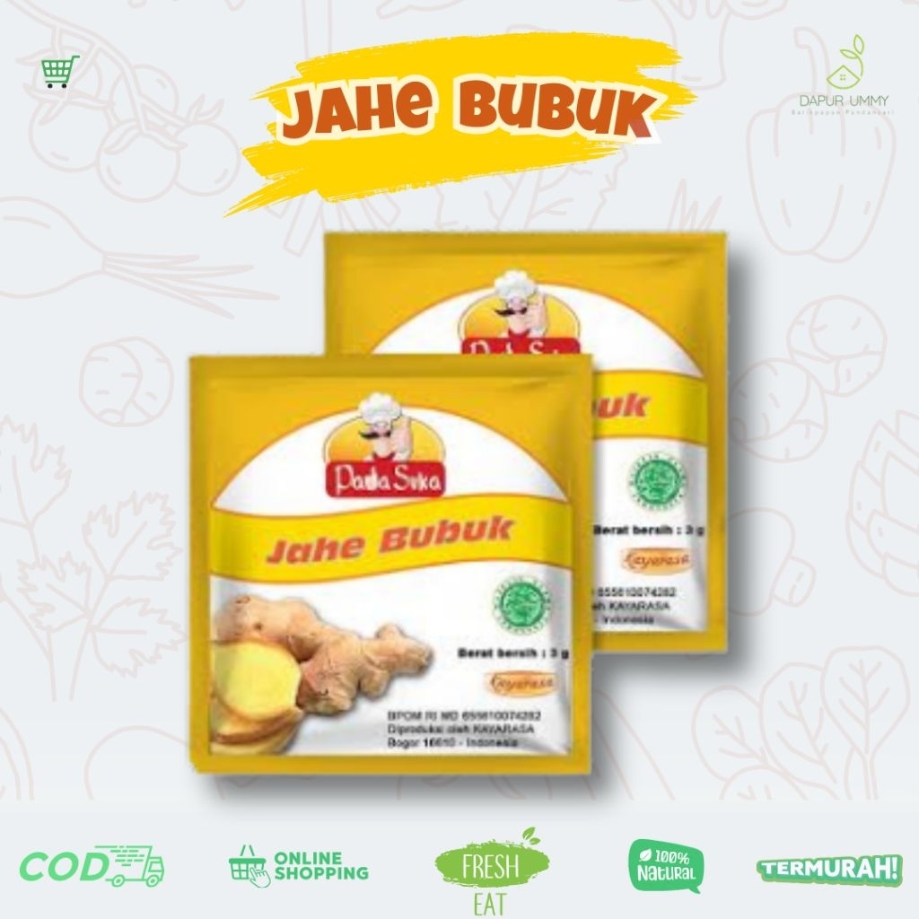

PADA SUKA • Jahe Bubuk 3gr