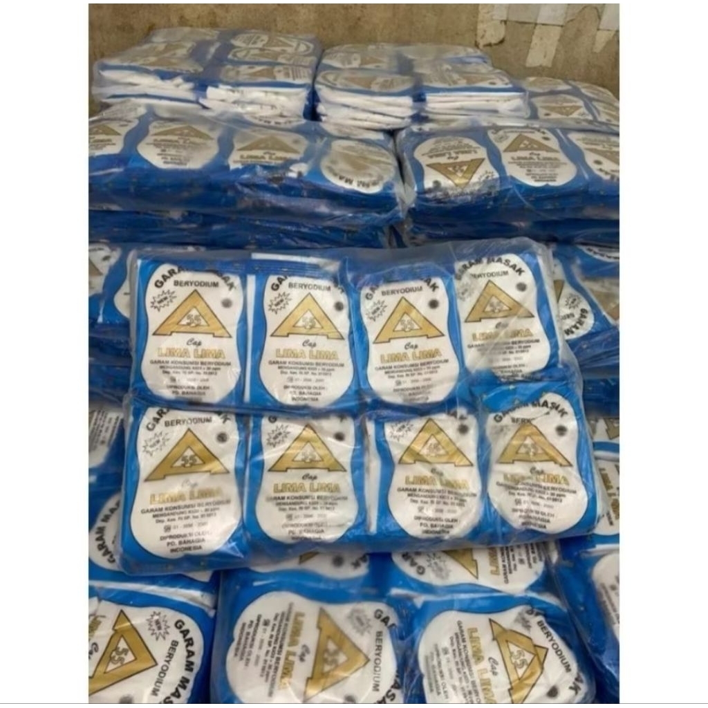 

Garam segitiga 100gr isi 40