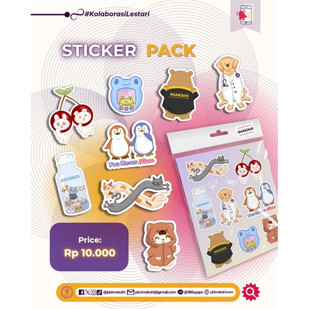 

[READY STOCK] STICKER PACK
