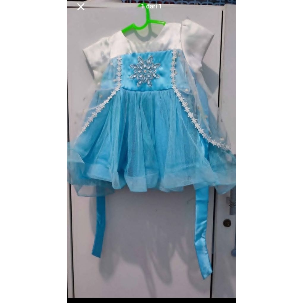 PRELOVED dress frozen bayi