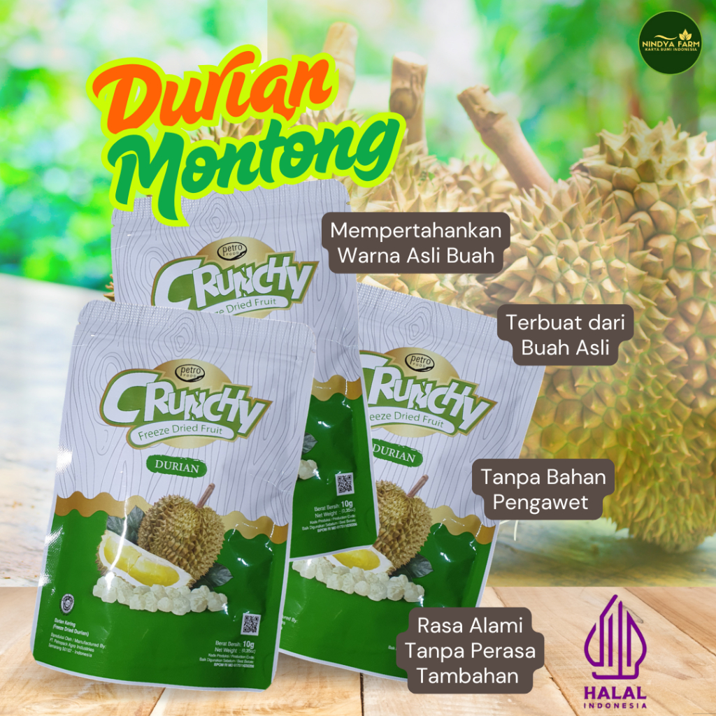 

Crunchy Bundle off 3 - Freeze Dried Fruit Durian