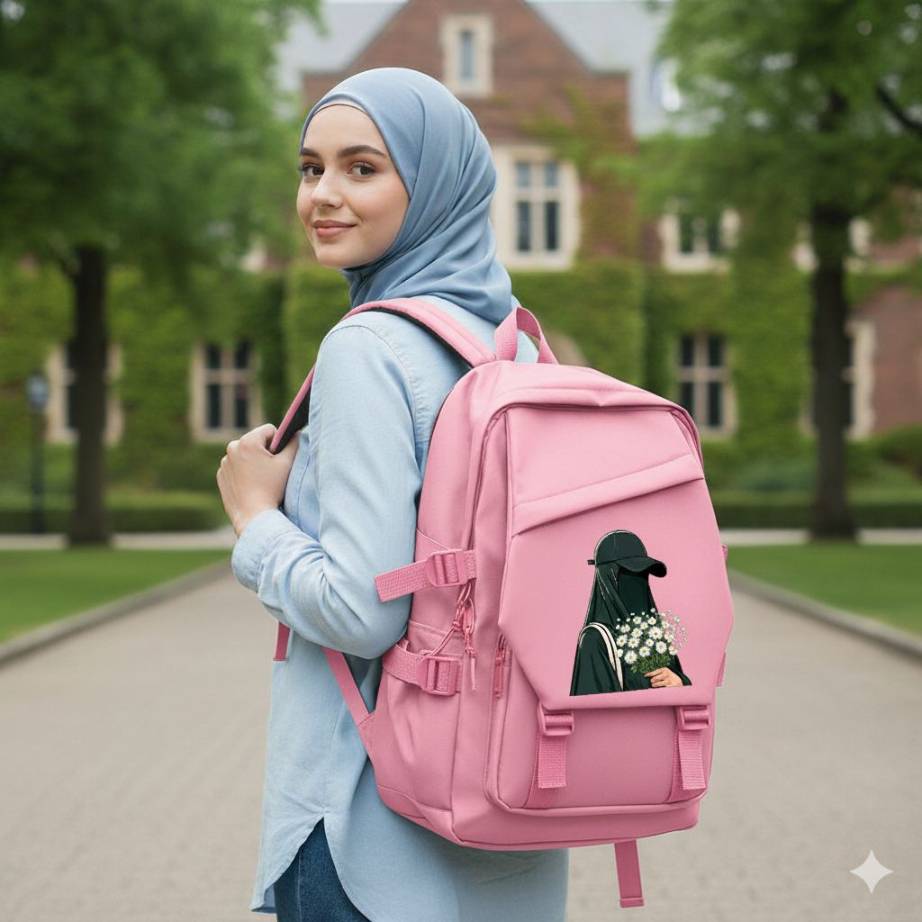 Tas Ransel Wanita Kekinian Hijabers – Backpack Muslimah Trendy untuk Kuliah Sekolah Kerja Fashionabl