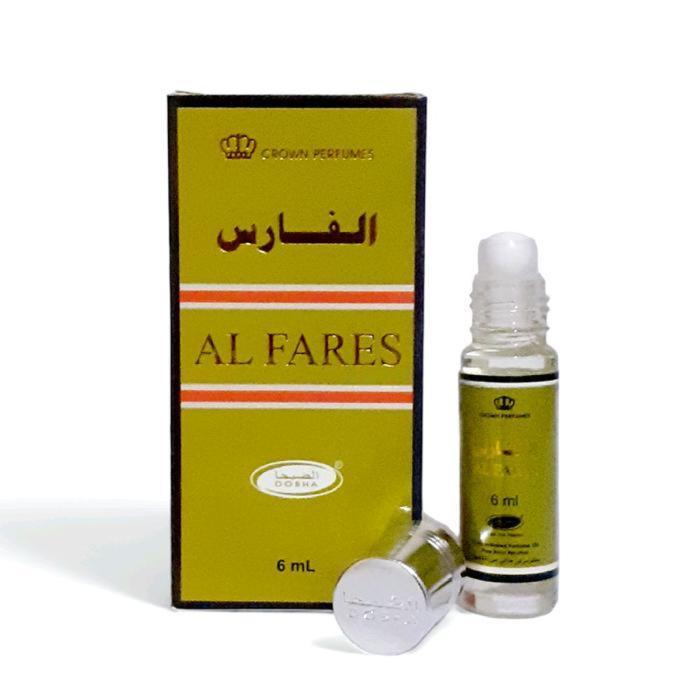 Parfum Dobha Alfares 6ml | Parfum Roll On Tahan Lama | Parfum Arab Pria