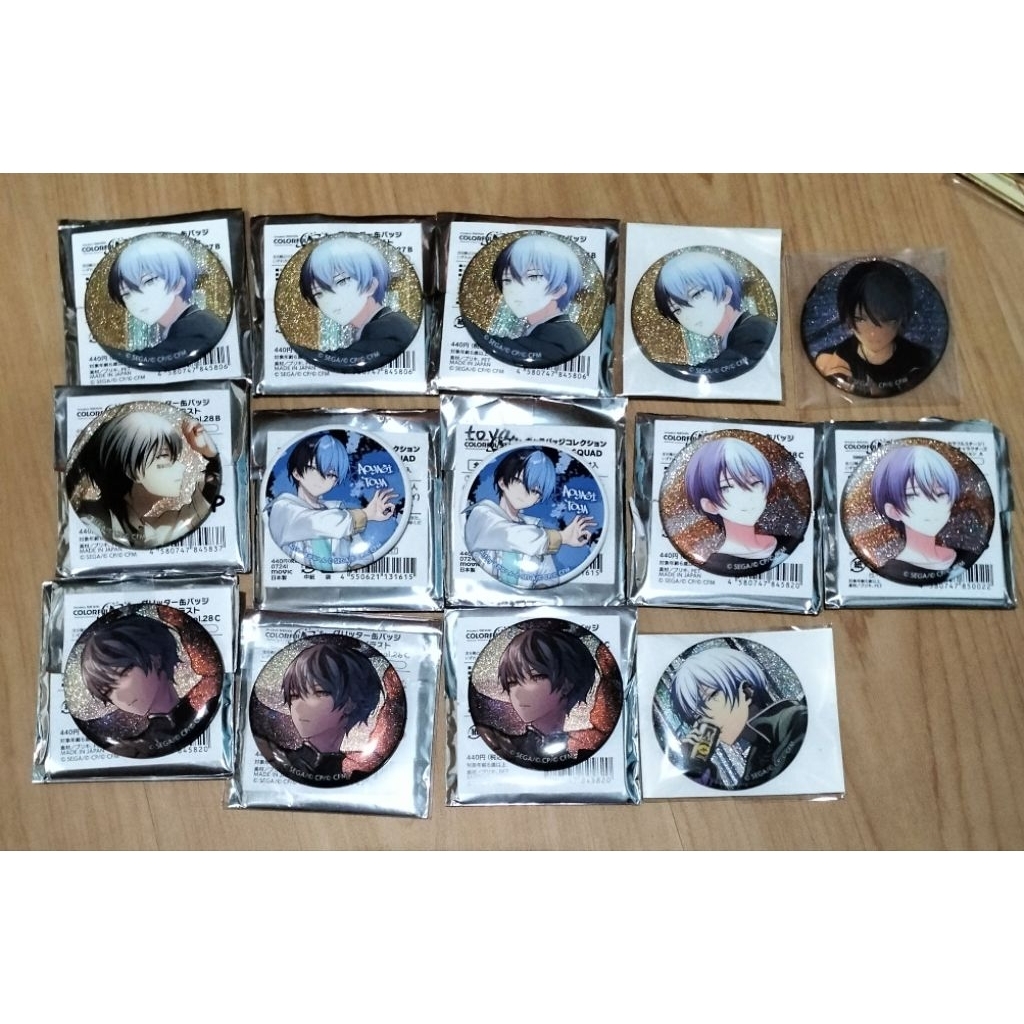 aoyagi toya badge || project sekai official merch