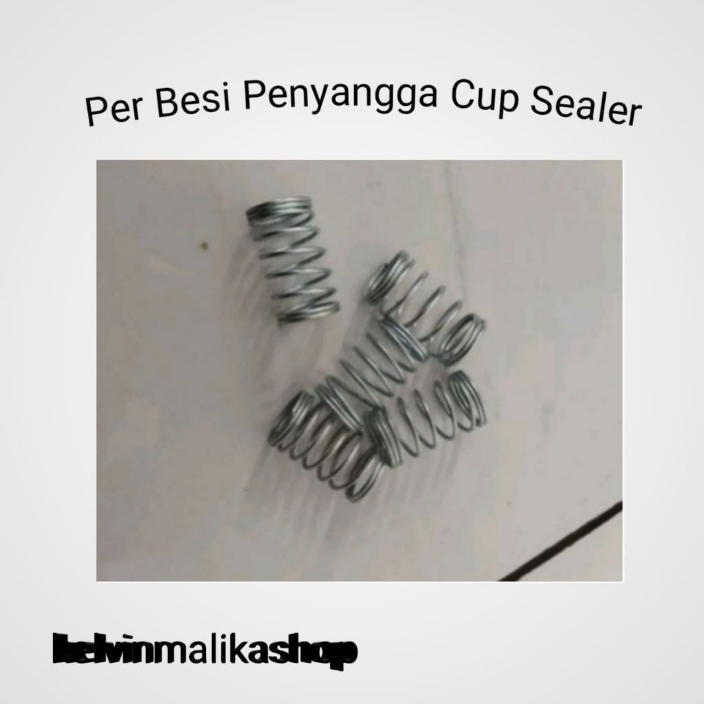 per besi penyangga cup sealer