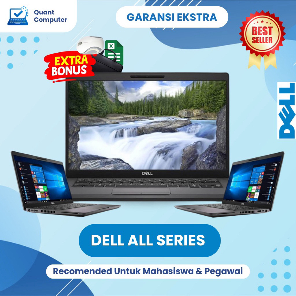 LAPTOP DELL I5/I7 RAM 16GB SSD 256GB LIKE NEW TERMURAH