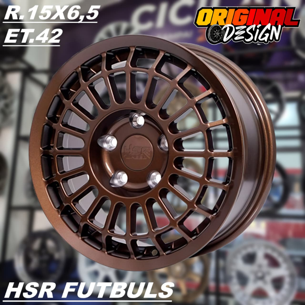 Pelek Mobil GRANDMAX, APV, INNOVA, Ring 15 Pcd 5x114,3 HSR FUTBULS R15