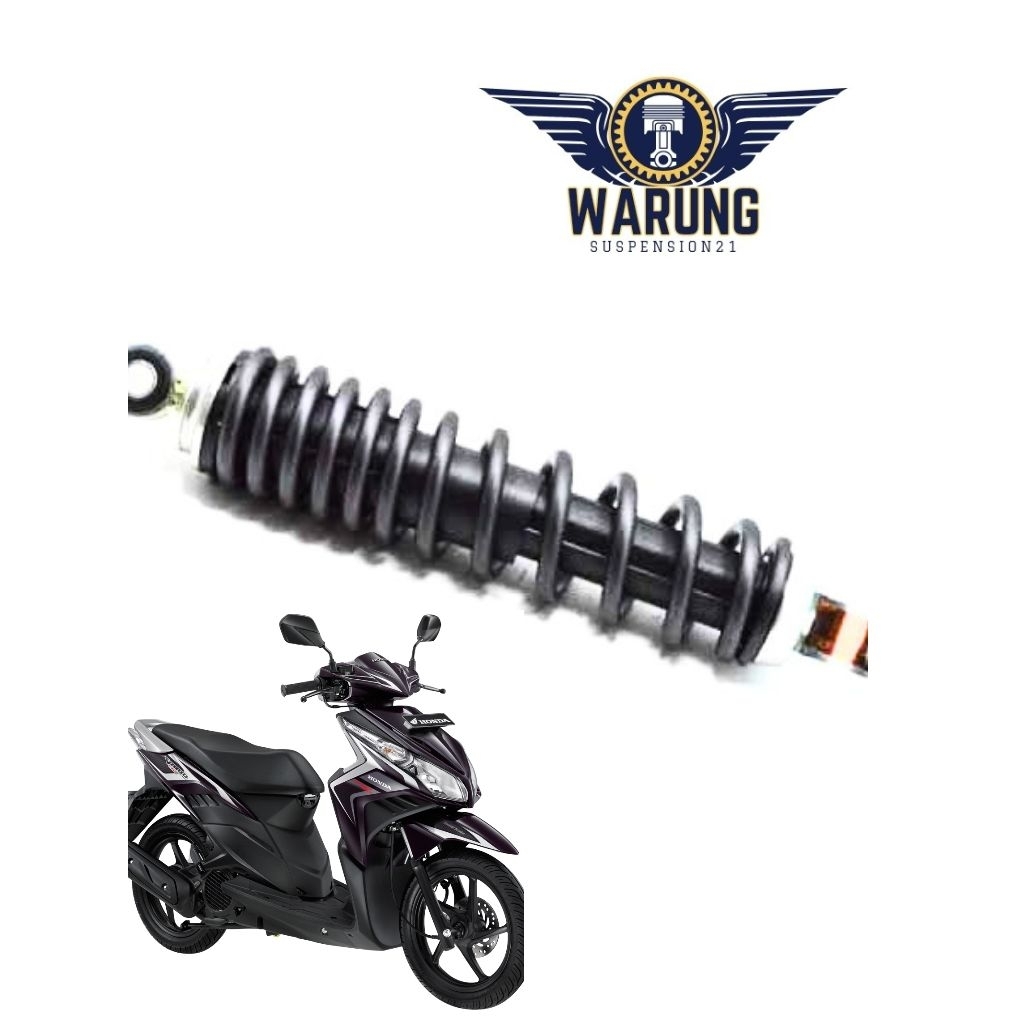 SOK SHOK SHOCKBREAKER BELAKANG HONDA VARIO 110 TECNO SOK BELAKANG VARIO 110 TEKNO ORIGINAL COPOTAN