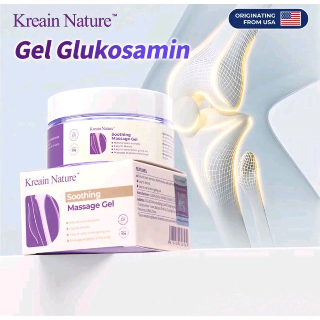Promo TERLARIS Krean Nature Gel Untuk Meredakan Nyeri Sendi Tulang Ampuh - Kreain Krain