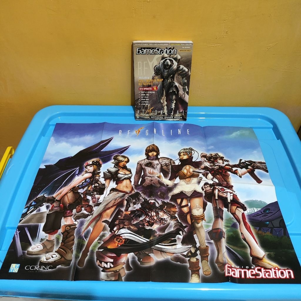 RF Online Guide Book Gamestation Guide Book RF Online Lengkap dengan Poster (LANGKA) Majalah RF Onli