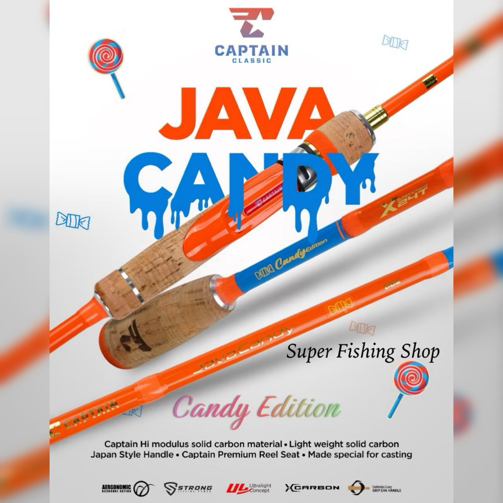 Joran UL Swan Java Candy 662 UL 702UL Carbon Solid