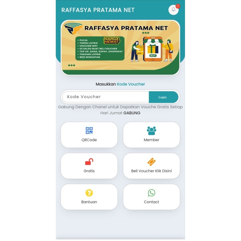 Login page hotspot voucheran