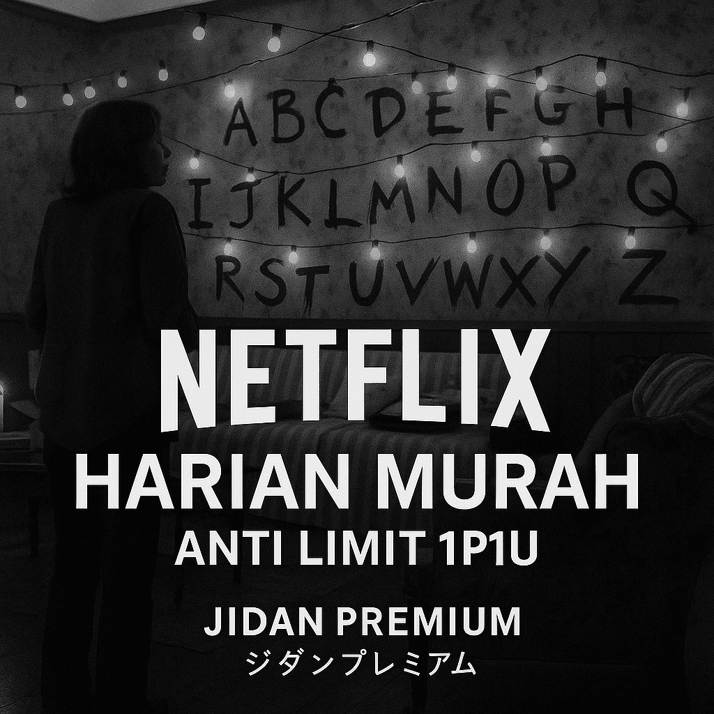 [NFX] Netflix Premium Harian 1 Hari | Jidanza ジダンザ by Jidan Shoppu ジダンショップ