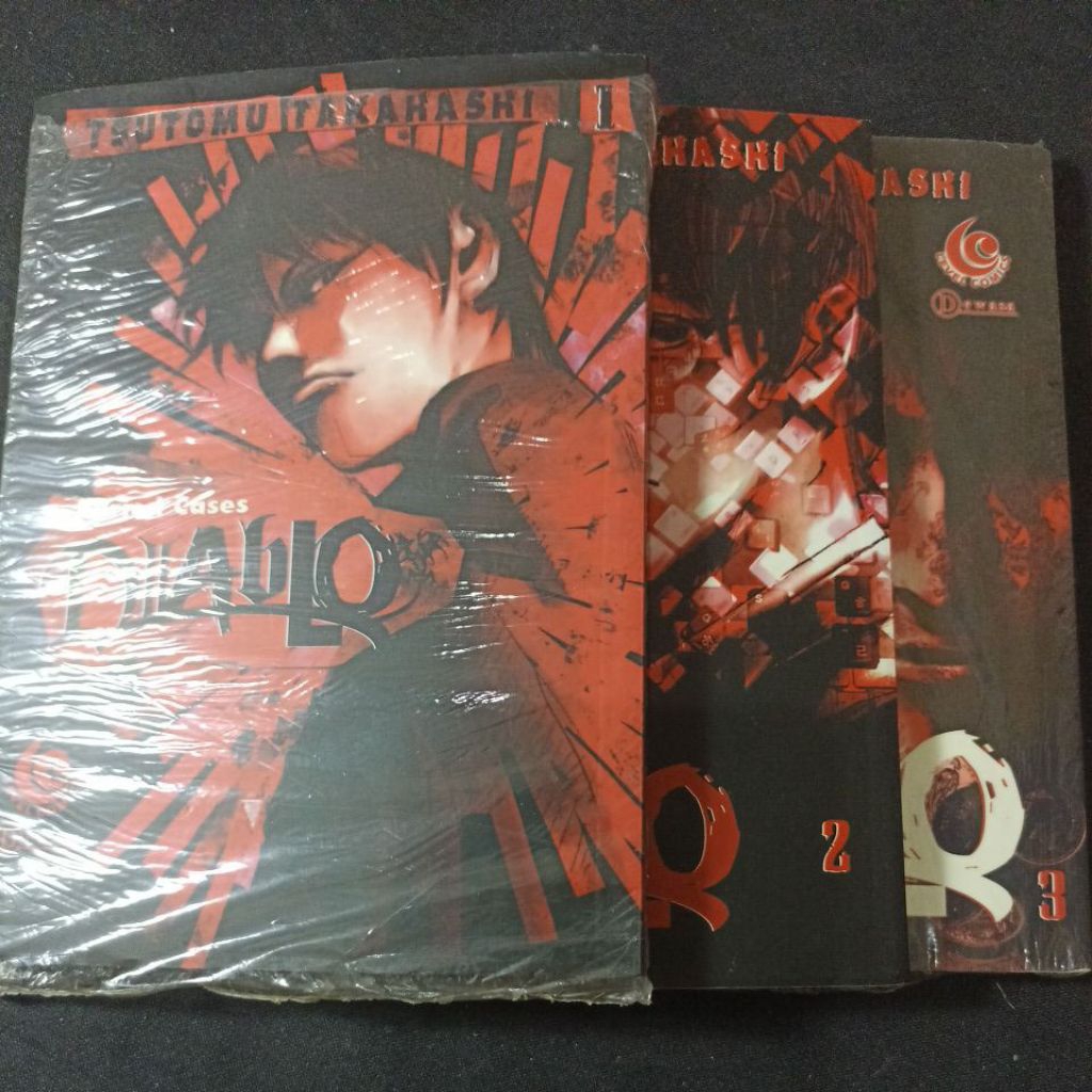Komik Diablo 1-3 Tamat (tidak segel/preloved/ jual perset)