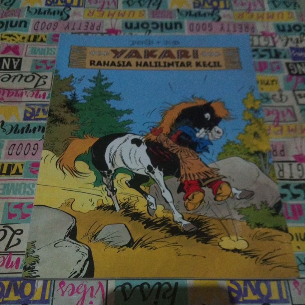 Komik Yakari - Rahasia Halilintar Kecil