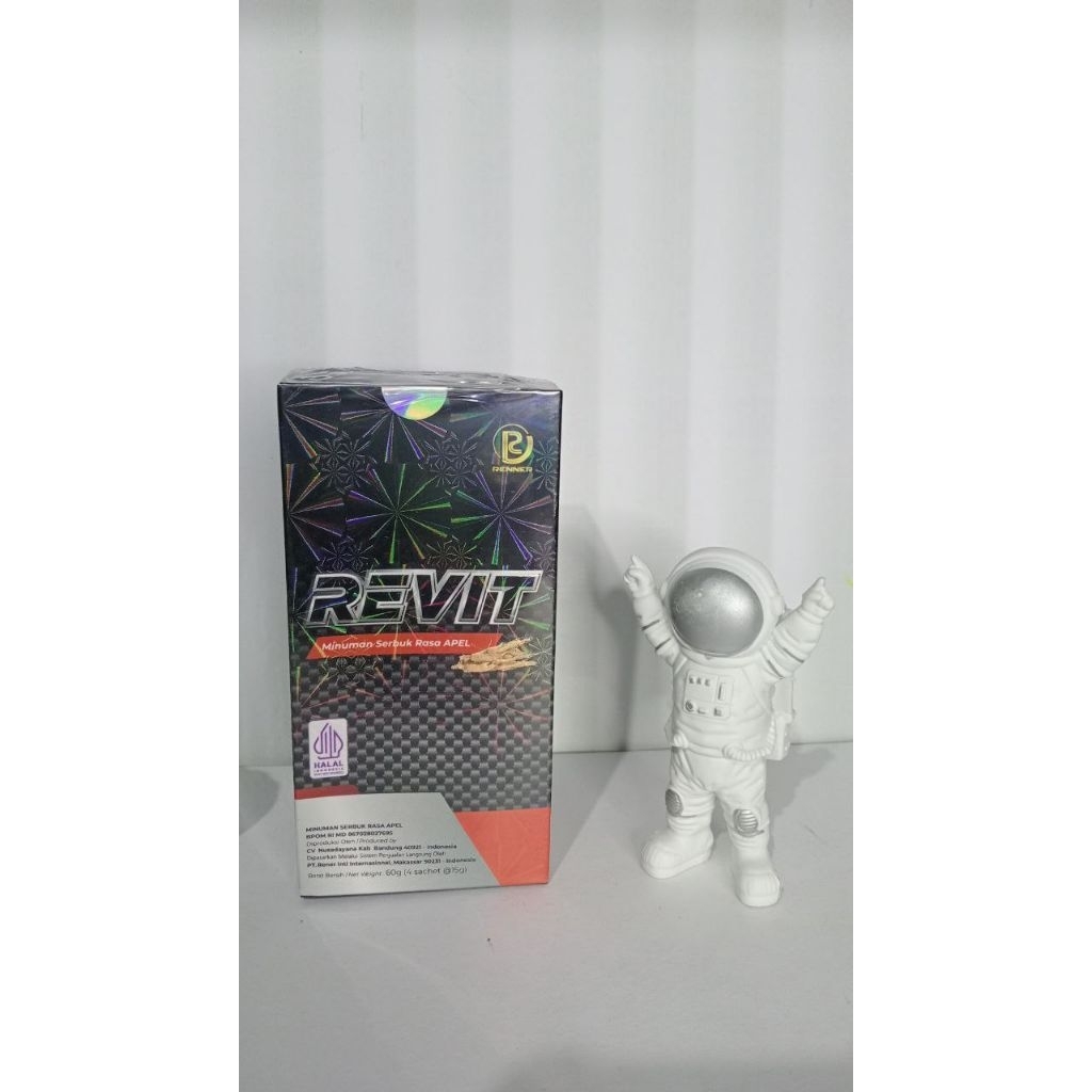 Revit Renner Minuman Serbuk Rasa Apel Asli Original