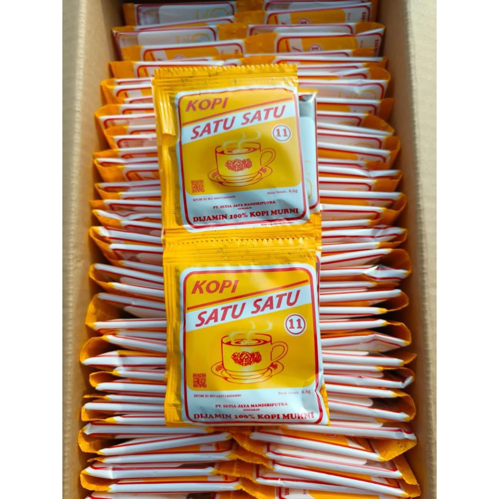 

kopi satu satu kemasan renteng