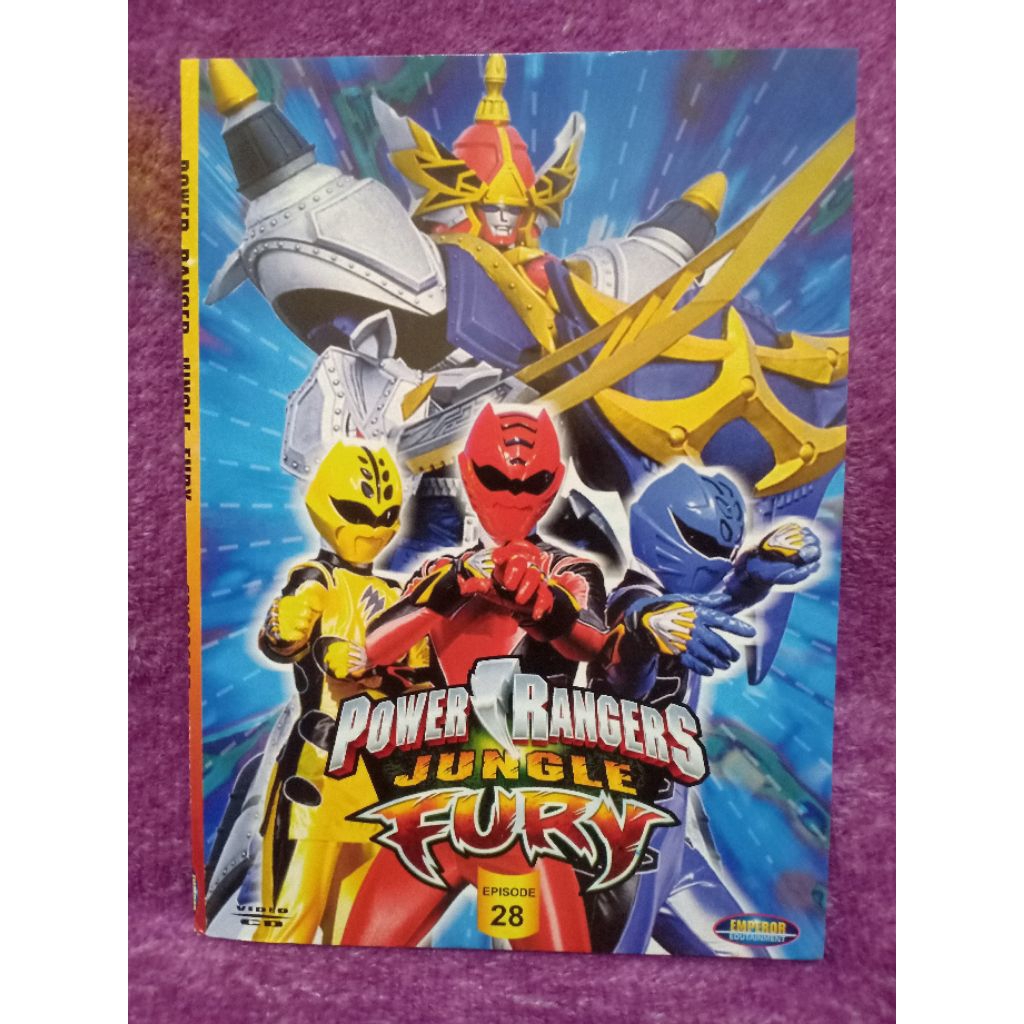 VCD ANAK POWER RANGERS JUNGLE FURY EPISODE 28
