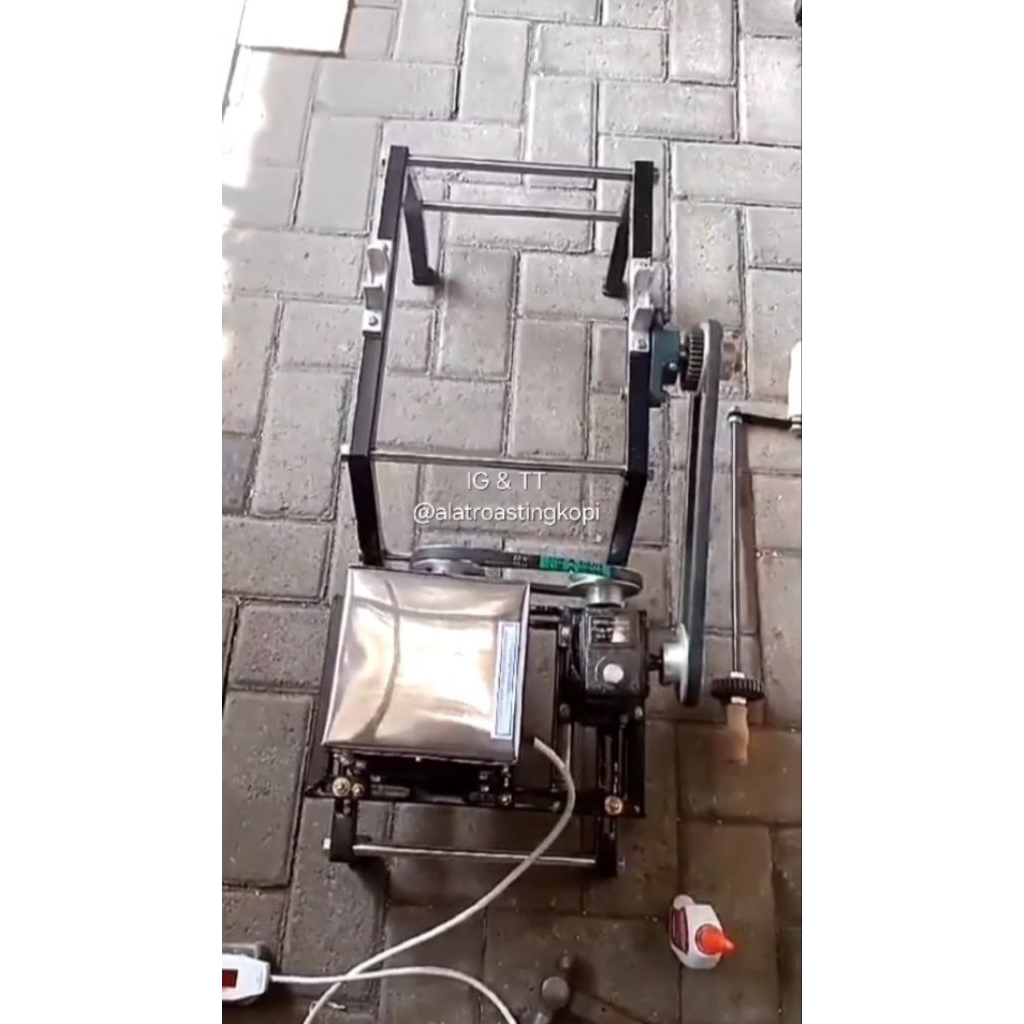 TANPA TABUNG • Mesin Roasting Kopi 10 kg