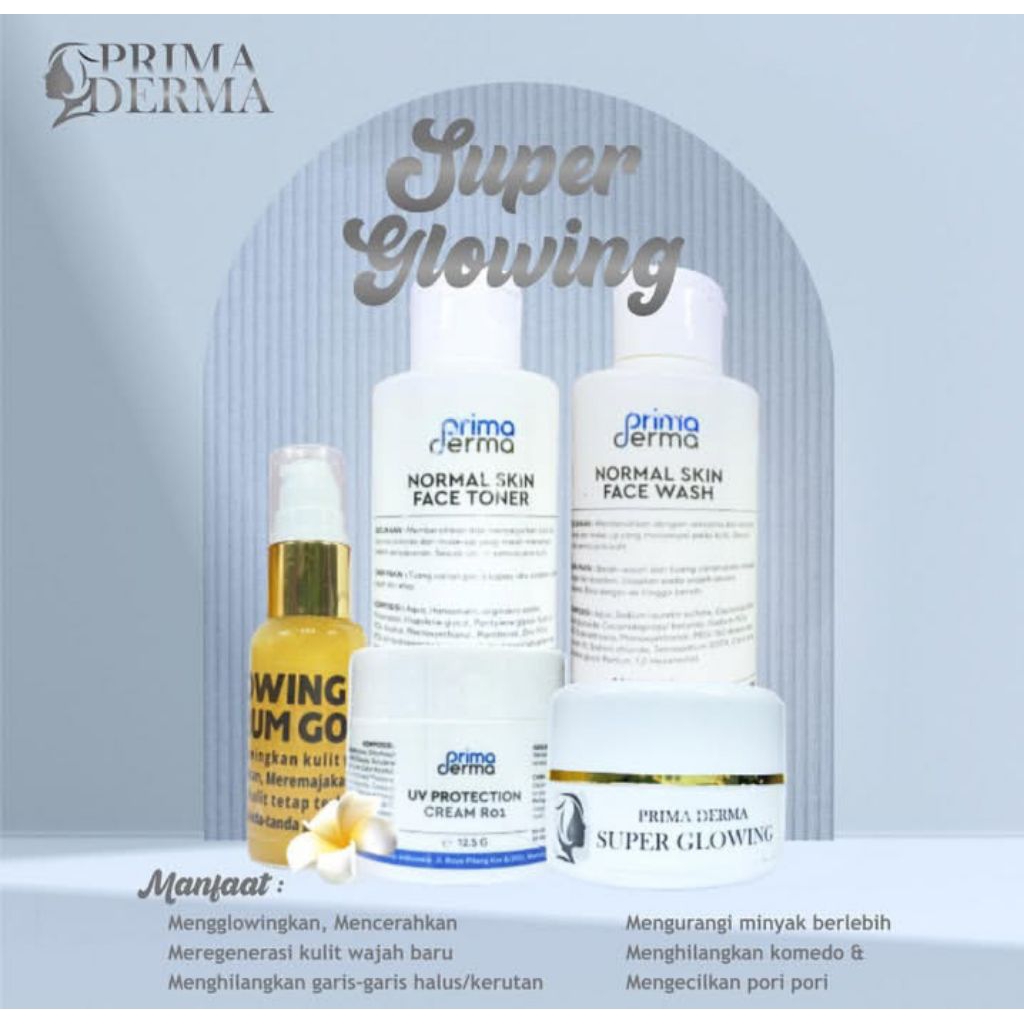 Primaderma ori paketan normal super glowing