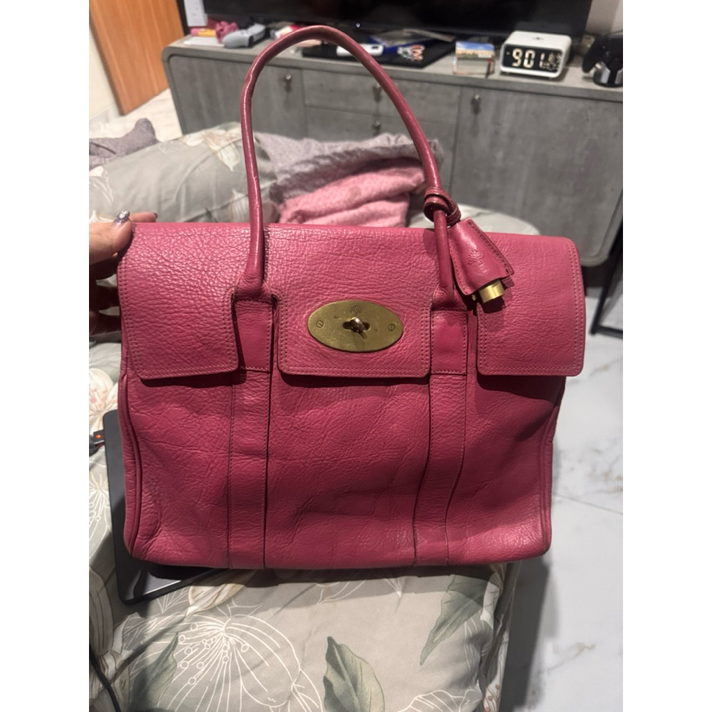 mulberry bayswater bag pink edition preloved