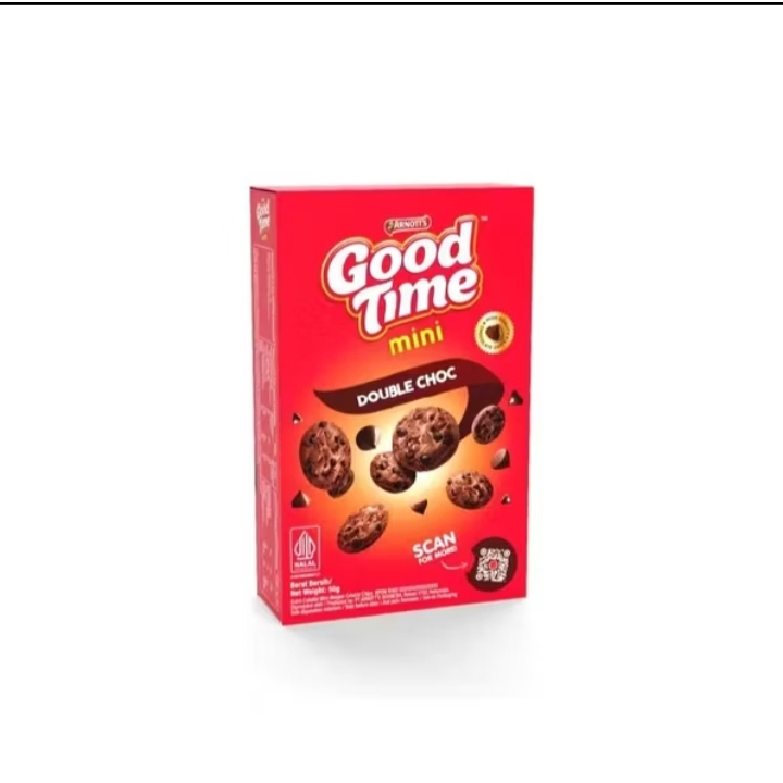 

Good Time Mini Doubel choclasta Coolies Chocochips 50gr/ Good Time mini