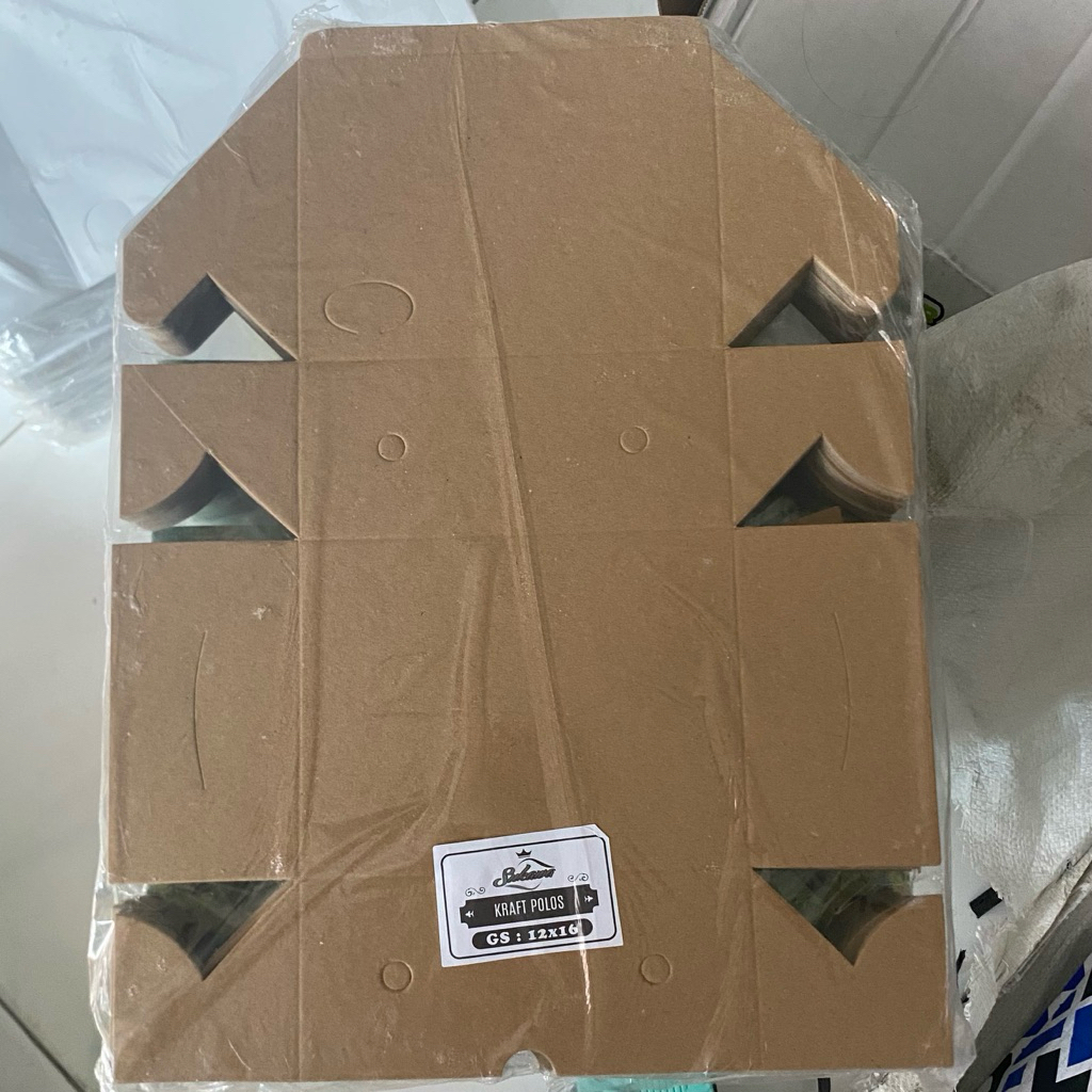 Dus Kraft Polos Dus Snack 12x16 (10pcs)