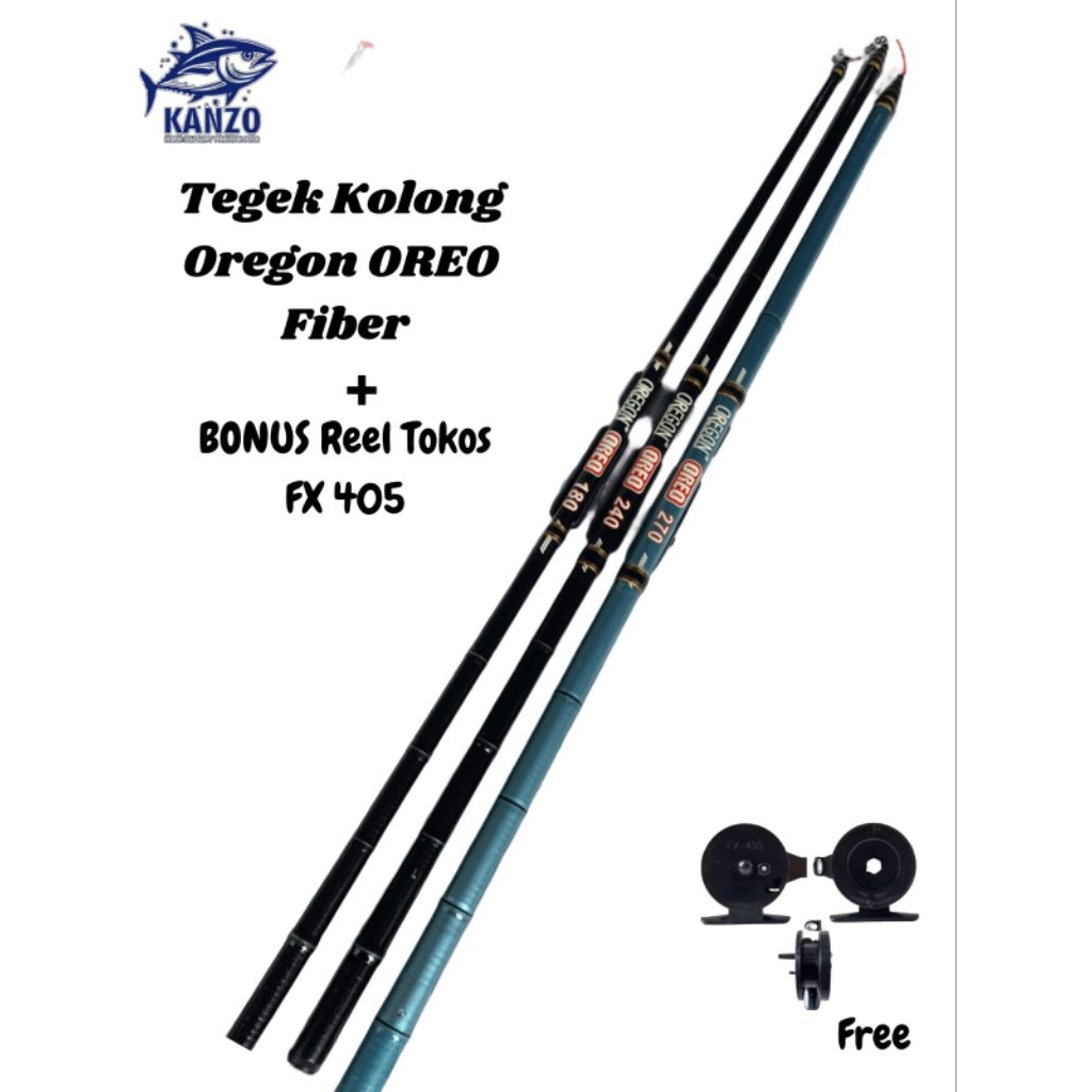 Joran Tegek Kolong Fiber Oregon OREO